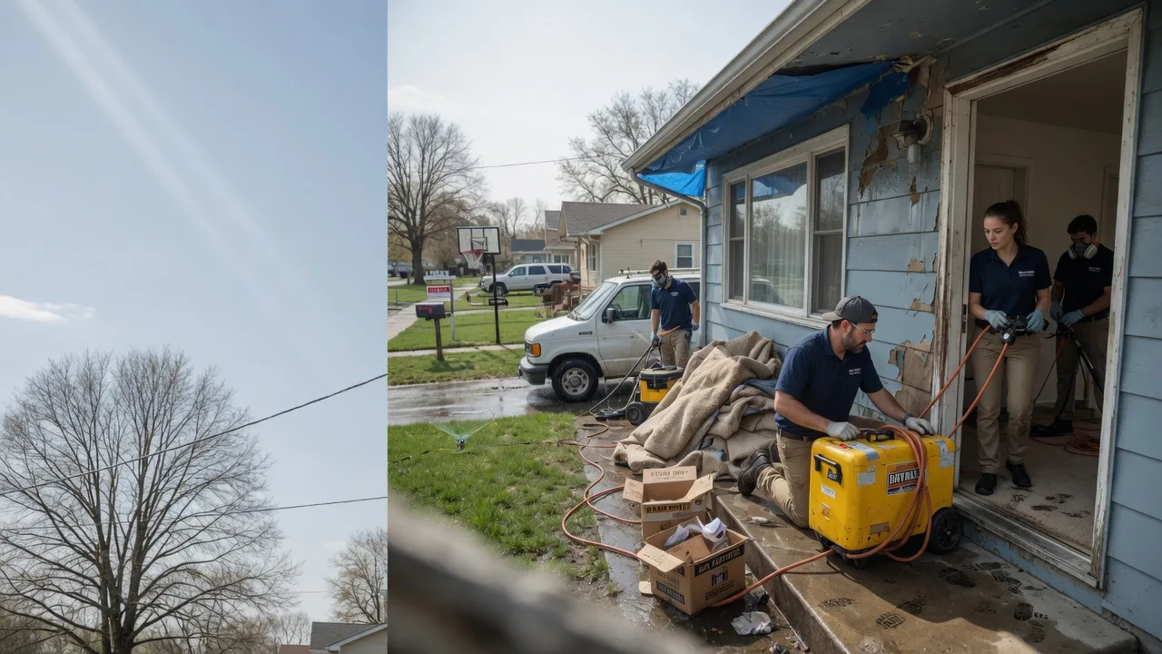 Basement Flood Cleanup in Columbus Grove, OH near me